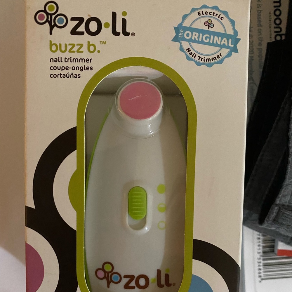 Buzz B baby nail trimmer - never used!